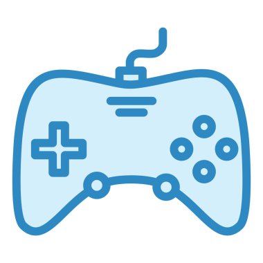 Oyun pedi. Web simgesi basit illüstrasyon