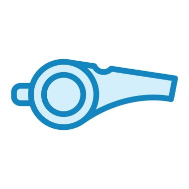 Islık. Web simgesi basit illüstrasyon 