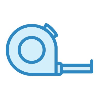 mezura simgesi. vektör illüstrasyonu