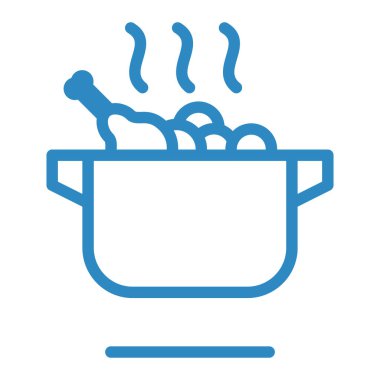 Pan simgesi vektör illüstrasyonu