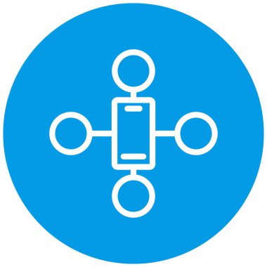 seo modern simgesinin vektör illüstrasyonu