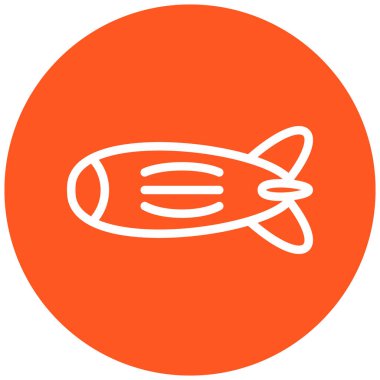 Askeri bıçak ikonu. vektör illüstrasyonu