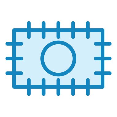 Yama. Web simgesi basit illüstrasyon