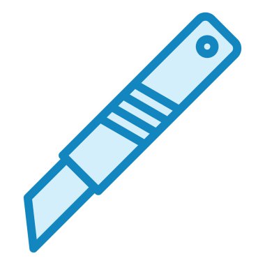 Bıçak simgesinin vektör illüstrasyonu