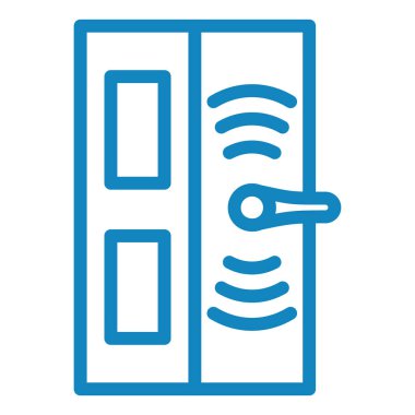 Modern yapı simgesinin vektör illüstrasyonu