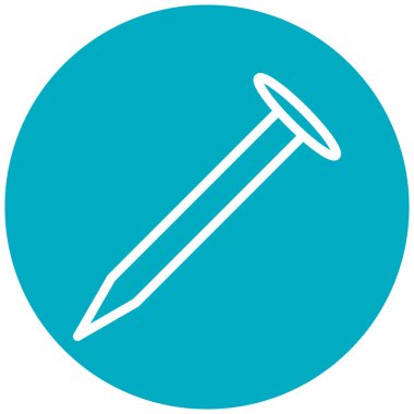 Yapının tek izole edilmiş simgesinin vektör illüstrasyonu