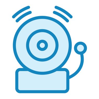 Vızıltı. Web simgesi basit tasarım 