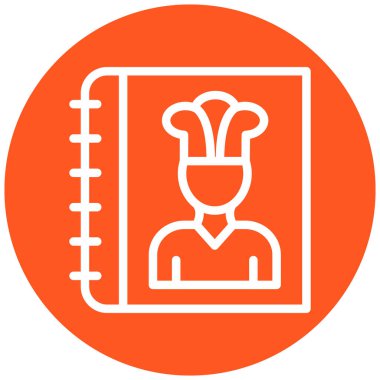 Kitap. Web simgesi basit illüstrasyon