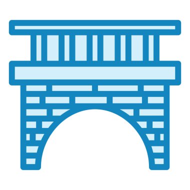 Bridge modern icon vector illustration  