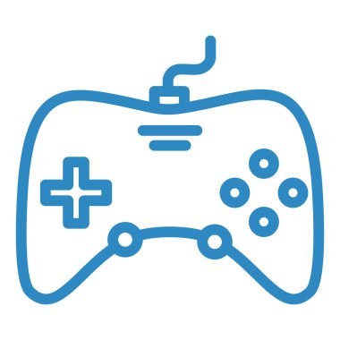 Oyun kolu. Web simgesi basit illüstrasyon