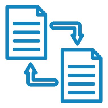 dosya belgesi. Basit resimleme