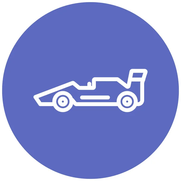 Ikona Samochodu Ilustracja Wektora — Wektor stockowy