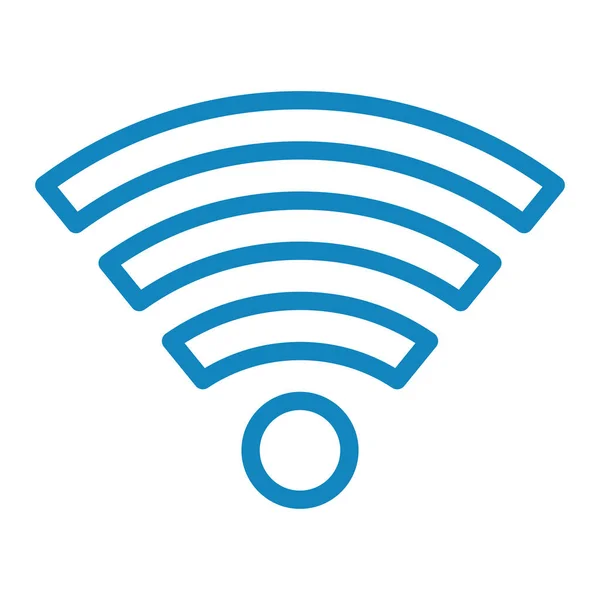 Icono Wifi Vector Ilustración — Archivo Imágenes Vectoriales