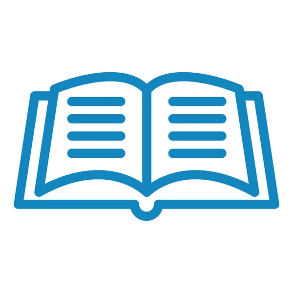 kitap simgesi vektör illüstrasyonu
