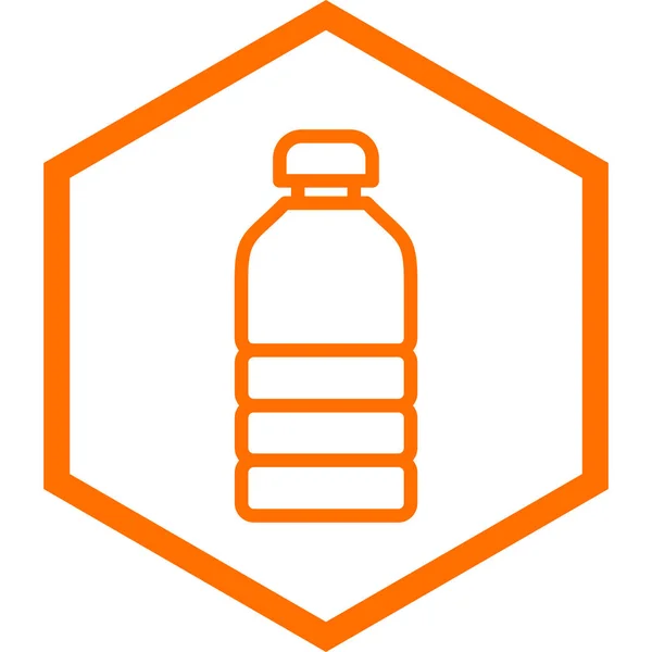Vector Illustration Beer Bottle Icon — Stock Vector