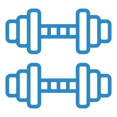 Dambıl. Web simgesi basit illüstrasyon