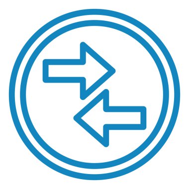 Okların vektör illüstrasyonu modern simge