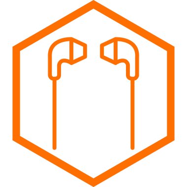 Bir kadın simgesinin vektör illüstrasyonu