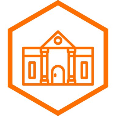 Yapı simgesinin vektör illüstrasyonu