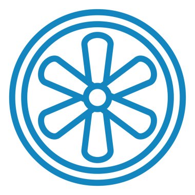 limon ikonu. Web için çiçek vektör simgelerinin basit çizimi