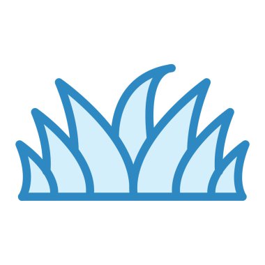 Bitki. Web simgesi basit illüstrasyon