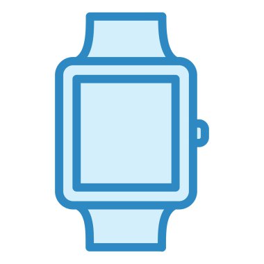  Akıllı saat. Web simgesi basit illüstrasyon 