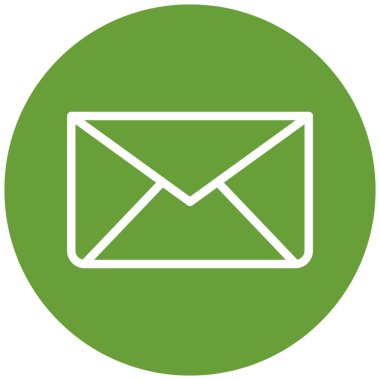 posta simgesi, vektör illüstrasyonu