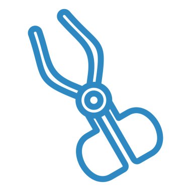 makas simgesi vektör illüstrasyonu