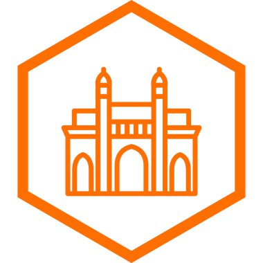 kilise simgesi vektör illüstrasyonu