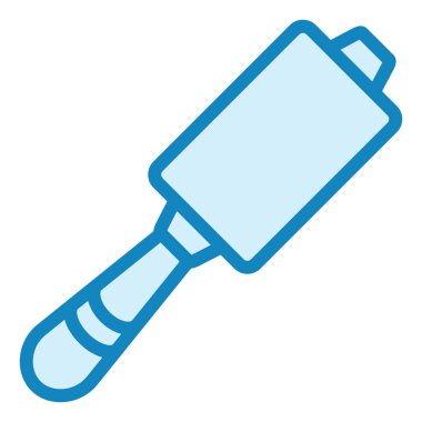 Lint Roller ikon vektörü. İnce çizgi işareti. izole edilmiş sınır sembolü çizimi