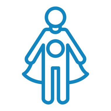 man simgesi vektör illüstrasyonu