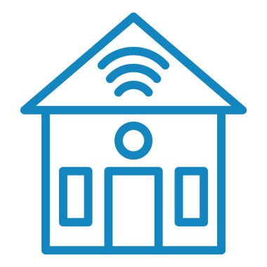 Ev simgesi vektör illüstrasyonu