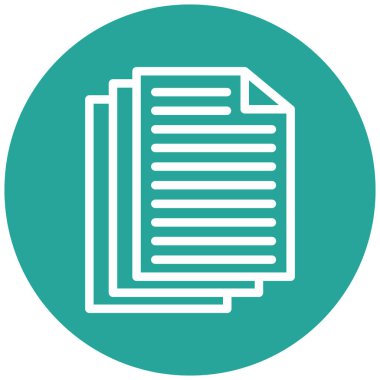 dosya biçimi simgesi, vektör illüstrasyonu