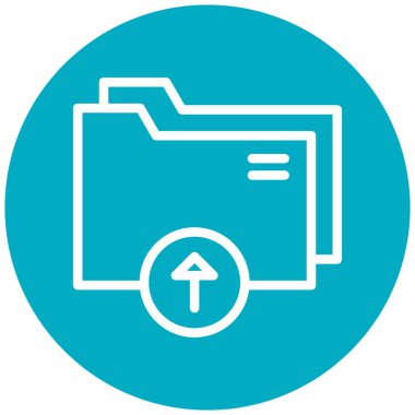 Dosya. Web simgesi basit illüstrasyon