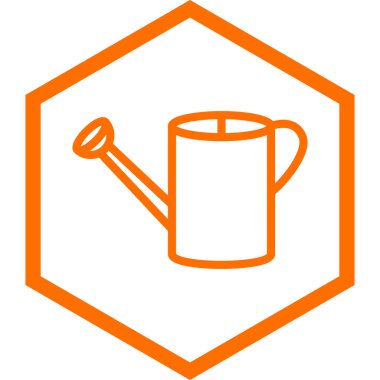 Su kutusu simgesi. vektör illüstrasyonu