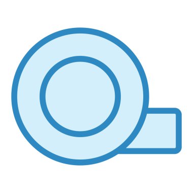 Koli bandı modern simge vektör illüstrasyonu