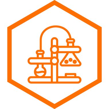 Bir nükleer simgenin vektör illüstrasyonu