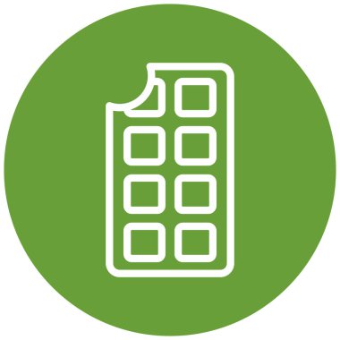 yiyecek ve içecek ikonu, vektör illüstrasyonu  