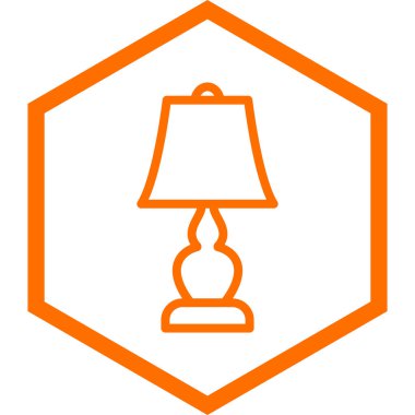 Lamba. Web simgesi basit illüstrasyon