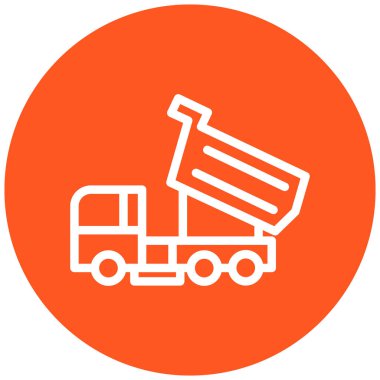 Kişisel ve ticari kullanım için resim simgesi. kamyon 