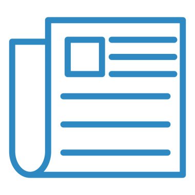 Belge. Web simgesi basit illüstrasyon