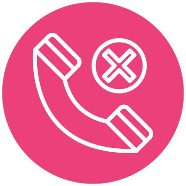 - Telefon. Web simgesi basit illüstrasyon