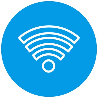 wifi simgesi vektör illüstrasyonu