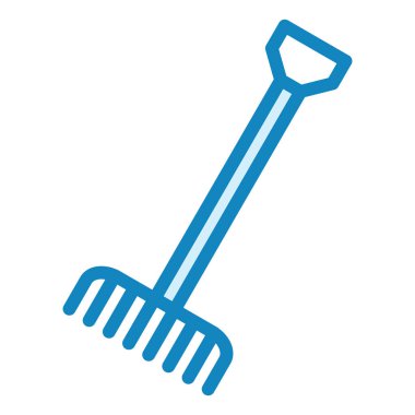 tırmık simgesi vektör çizimi