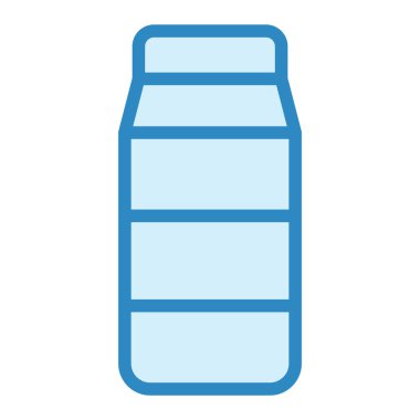 Süt. Web simgesi basit illüstrasyon 