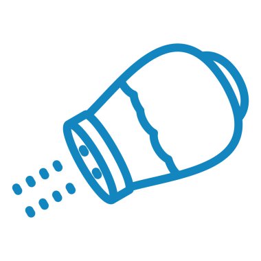 tuz simgesinin vektör illüstrasyonu