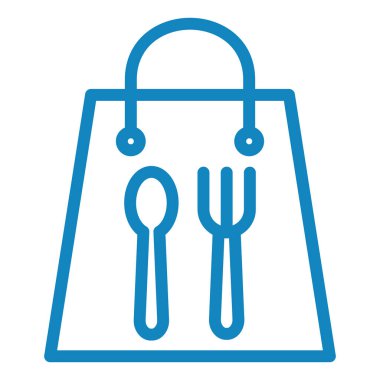 Alışveriş çantası. Basit tasarım