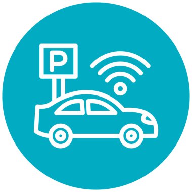 Araba parkı. Basit tasarım