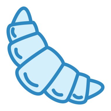 Ay çöreği. Web simgesi basit illüstrasyon 