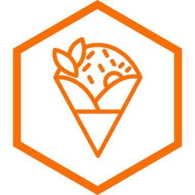 Havuç vektör simgesi modern basit illüstrasyon